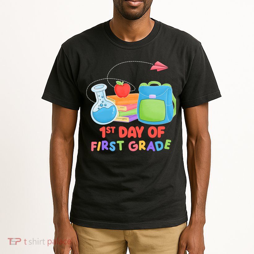 1st Day Of First Grade Cute Back To School Tall T-Shirt