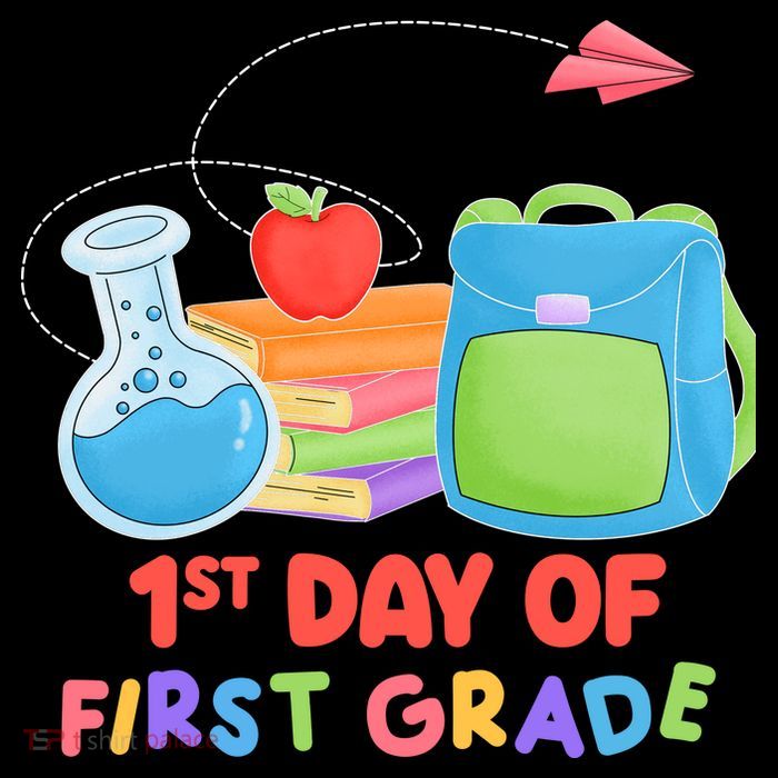 1st Day Of First Grade Cute Back To School Tall T-Shirt