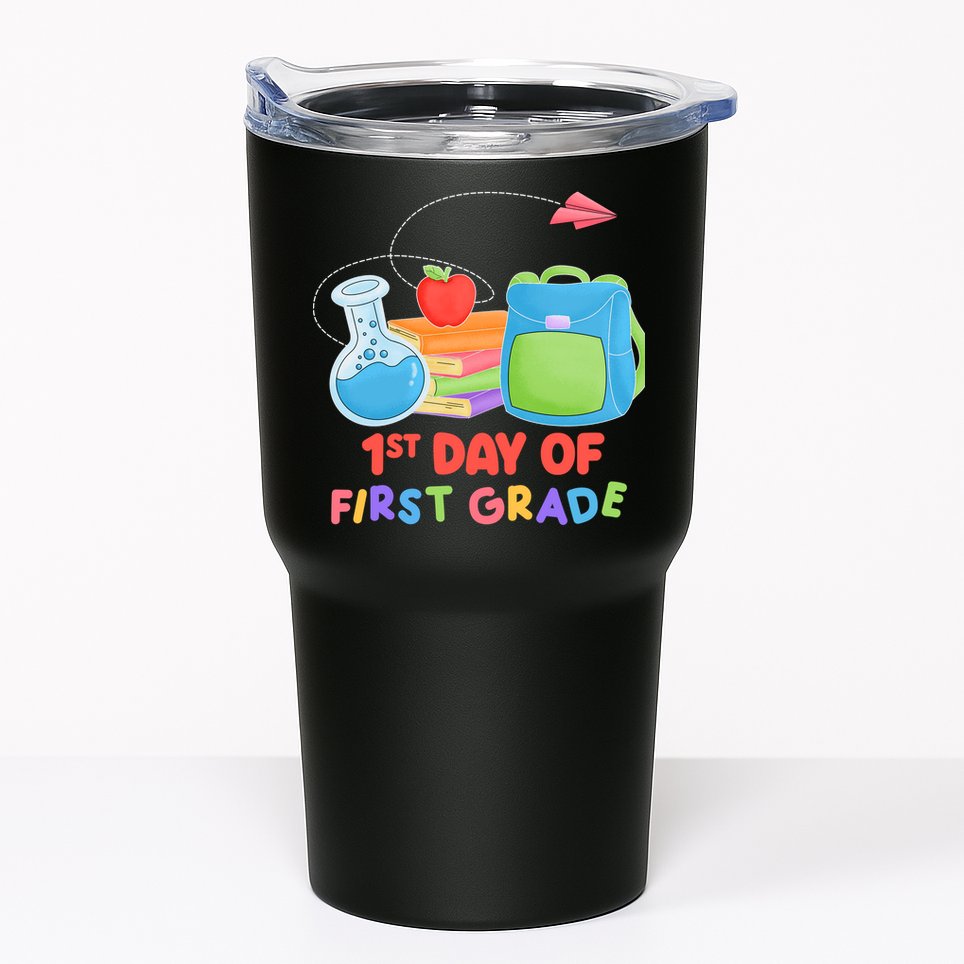 1st Day Of First Grade Cute Back To School Tumbler