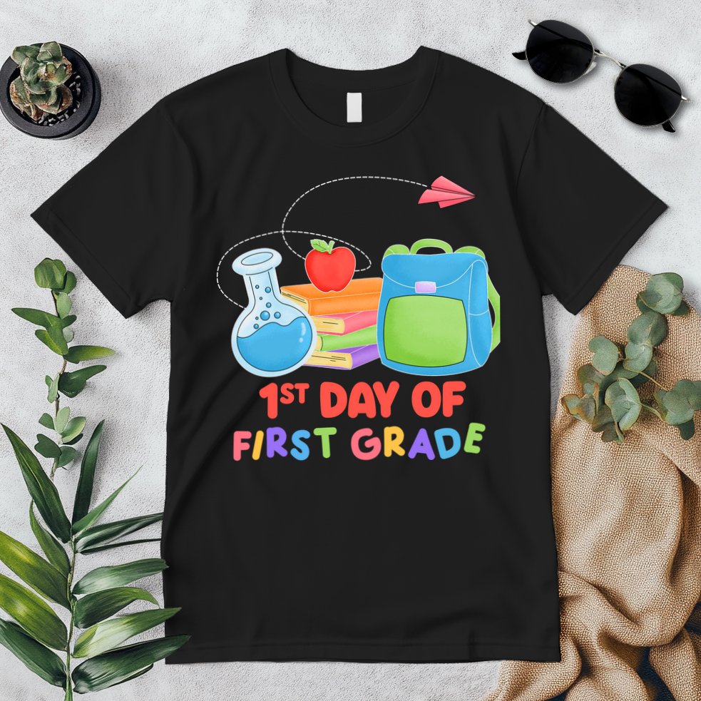 1st Day Of First Grade Cute Back To School Premium T-Shirt