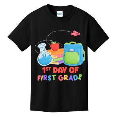 1st Day Of First Grade Cute Back To School Kids T-Shirt