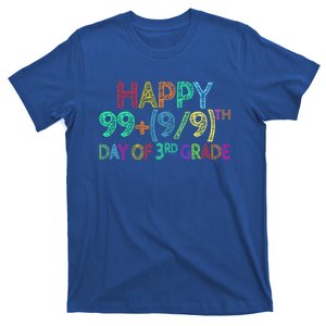 100th Day Of 3rd Grade Math Teacher 100 Days Gift T-Shirt