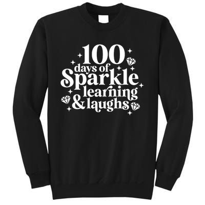 100 Days Of Learning And Laughs School Celebration Sweatshirt