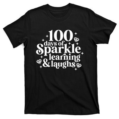 100 Days Of Learning And Laughs School Celebration T-Shirt