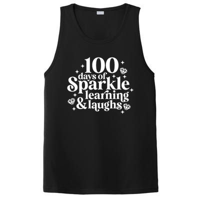 100 Days Of Learning And Laughs School Celebration PosiCharge Competitor Tank