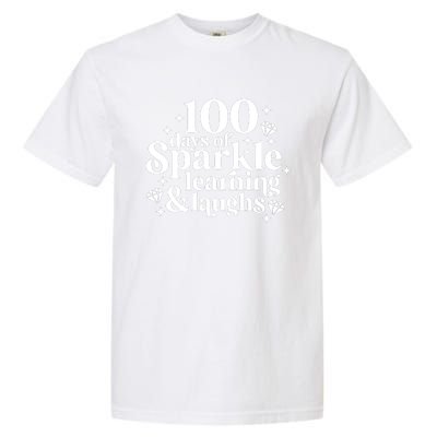 100 Days Of Learning And Laughs School Celebration Garment-Dyed Heavyweight T-Shirt