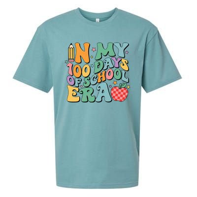 100th Day Of School Teacher In My 100 Days Of School Era Sueded Cloud Jersey T-Shirt