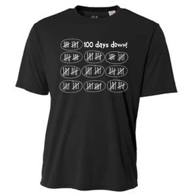 100 Days Of School 100th Day Of School Celebration Cooling Performance Crew T-Shirt