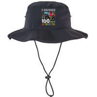 100 Days Of School Monster Truck 100th Day Of School Boy Gift Legacy Cool Fit Booney Bucket Hat