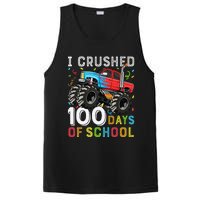 100 Days Of School Monster Truck 100th Day Of School Boy Gift PosiCharge Competitor Tank