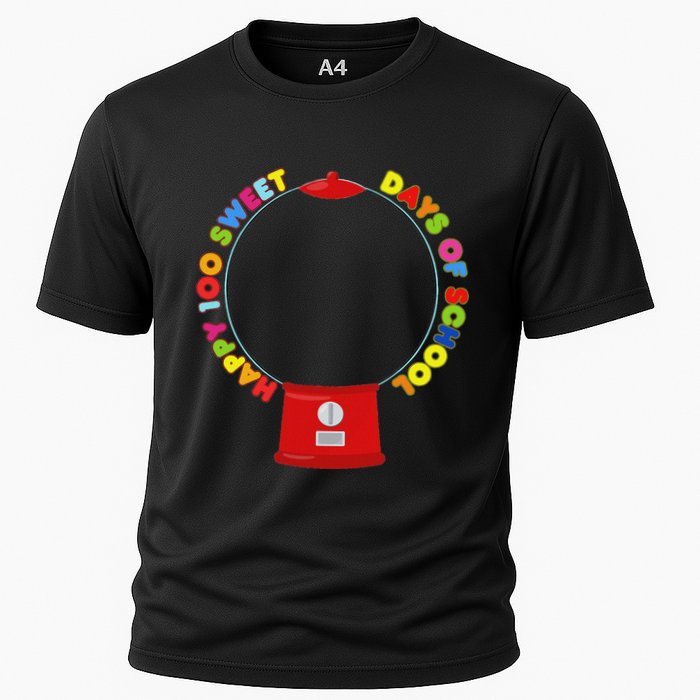 100 Days Of School Gumball Machine Empty Diy Project Blank Cooling Performance Crew T-Shirt