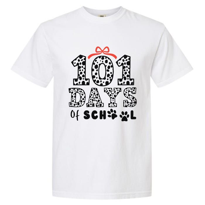 101 Days Of School Cute Dalmatian Dog Lover Back To School Garment-Dyed Heavyweight T-Shirt