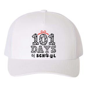 101 Days Of School Cute Dalmatian Dog Lover Back To School Yupoong Adult 5-Panel Trucker Hat