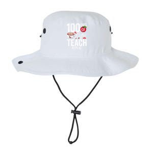 100th Day Of Coffee Teach Repeat Teacher 100 Days Of School Gift Legacy Cool Fit Booney Bucket Hat