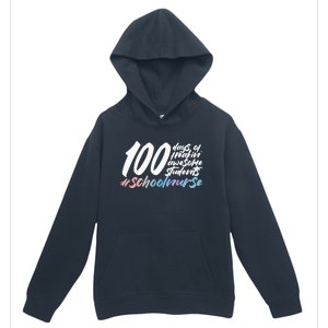 100 Days Of School Cute School Nurse Gift Urban Pullover Hoodie