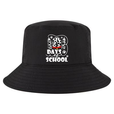 101 days of school dalmatian dog 100 days smarter teachers Cool Comfort Performance Bucket Hat