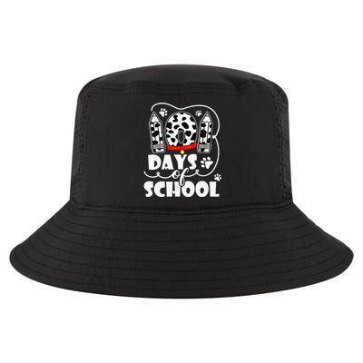 101 days of school dalmatian dog 100 days smarter teachers Cool Comfort Performance Bucket Hat