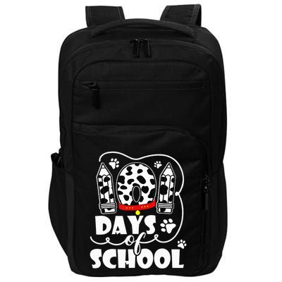 101 days of school dalmatian dog 100 days smarter teachers Impact Tech Backpack