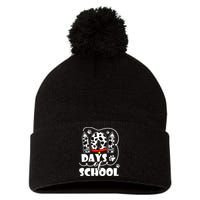 101 days of school dalmatian dog 100 days smarter teachers Pom Pom 12in Knit Beanie