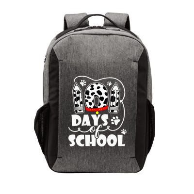101 days of school dalmatian dog 100 days smarter teachers Vector Backpack