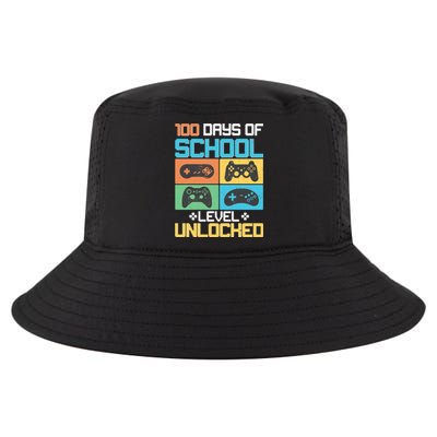 100 Days Of School Level Unlocked Video Game Fan Cool Comfort Performance Bucket Hat