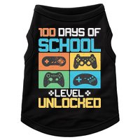 100 Days Of School Level Unlocked Video Game Fan Doggie Tank