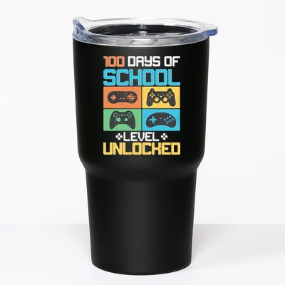 100 Days Of School Level Unlocked Video Game Fan Tumbler