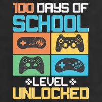 100 Days Of School Level Unlocked Video Game Fan Tumbler
