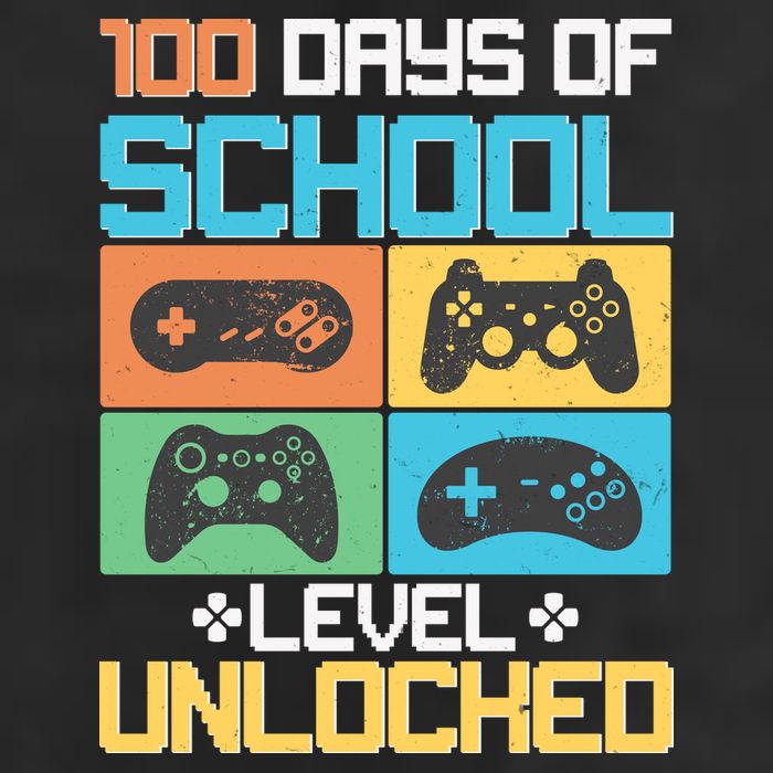 100 Days Of School Level Unlocked Video Game Fan Tumbler