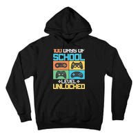 100 Days Of School Level Unlocked Video Game Fan Tall Hoodie