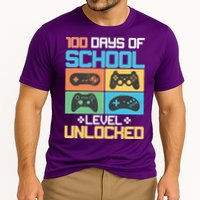 100 Days Of School Level Unlocked Video Game Fan Performance Shirt