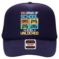 100 Days Of School Level Unlocked Video Game Fan Hat