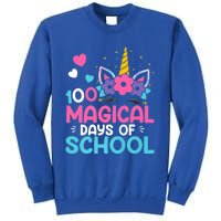 100th Day Of Kindergarten Gift 100 Magical Days Gift Sweatshirt