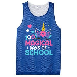 100th Day Of Kindergarten Gift 100 Magical Days Gift Mesh Reversible Basketball Jersey Tank