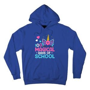 100th Day Of Kindergarten Gift 100 Magical Days Gift Tall Hoodie