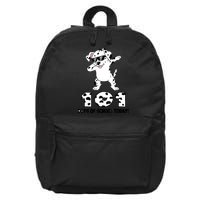 101 Days Of School Dabbing Dalmation Dog Teachers 16 in Basic Backpack