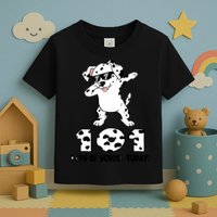 101 Days Of School Dabbing Dalmation Dog Teachers Toddler T-Shirt