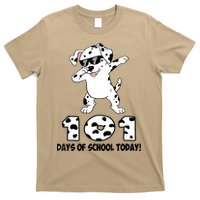 101 Days Of School Dabbing Dalmation Dog Teachers T-Shirt
