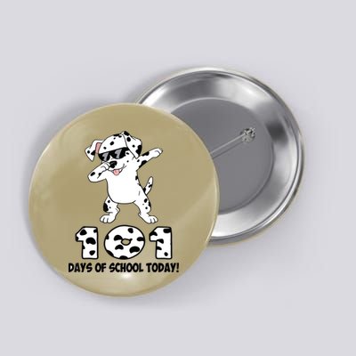 101 Days Of School Dabbing Dalmation Dog Teachers Button