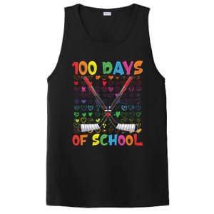 100 Days Of School Teacher Student Ice Hockey Gift PosiCharge Competitor Tank