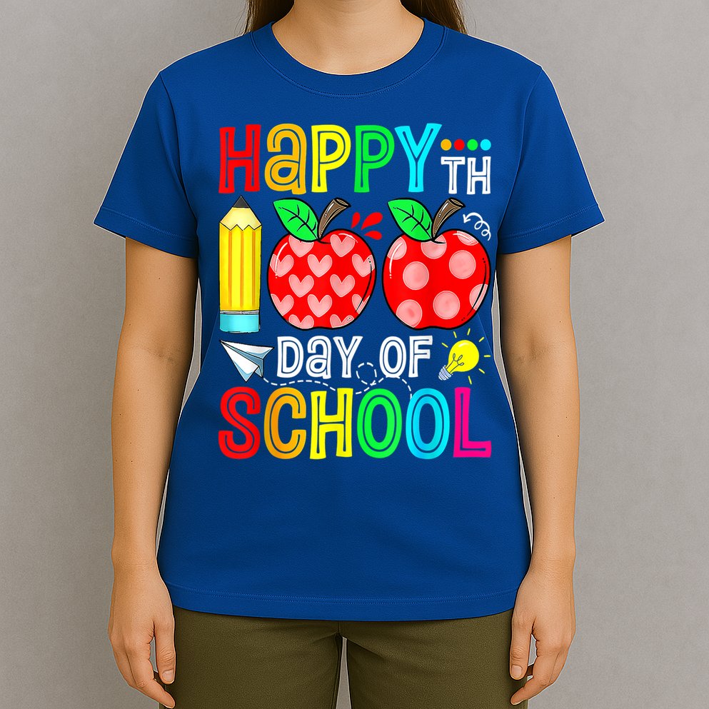 100th Day Of School Teachers Costume 100 Days Students Gift T-Shirt