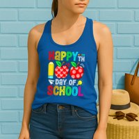 100th Day Of School Teachers Costume 100 Days Students Gift Womens Tank Top
