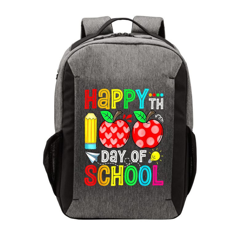 100th Day Of School Teachers Costume 100 Days Students Gift Vector Backpack