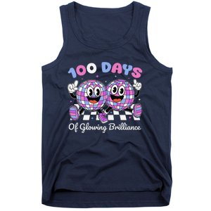 100 Days Of Glowing Brilliance 100th Day Of School Boy Tank Top