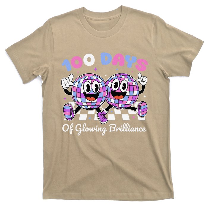 100 Days Of Glowing Brilliance 100th Day Of School Boy T-Shirt