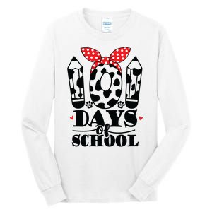 101 Days Of School Dalmatian Logo Cute Tall Long Sleeve T-Shirt