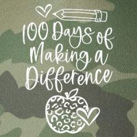 100 Days Of Making A Difference 100 Days Of School Legacy Tie Dye Trucker Hat