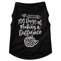 100 Days Of Making A Difference 100 Days Of School Doggie Tank