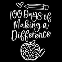 100 Days Of Making A Difference 100 Days Of School City Backpack