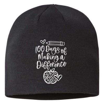 100 Days Of Making A Difference 100 Days Of School Sustainable Beanie